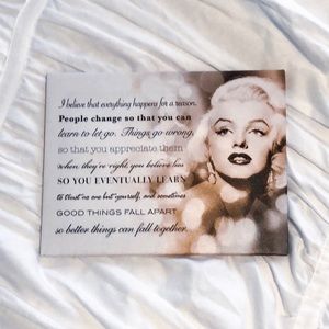 PRICE DROP 🚨 Marilyn Monroe canvas print